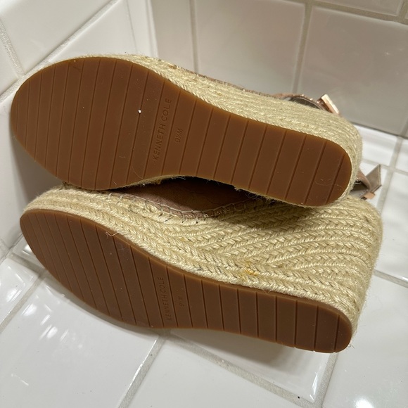 Kenneth Cole Olivia Rose Gold Wedge Espadrille - Picture 3 of 6